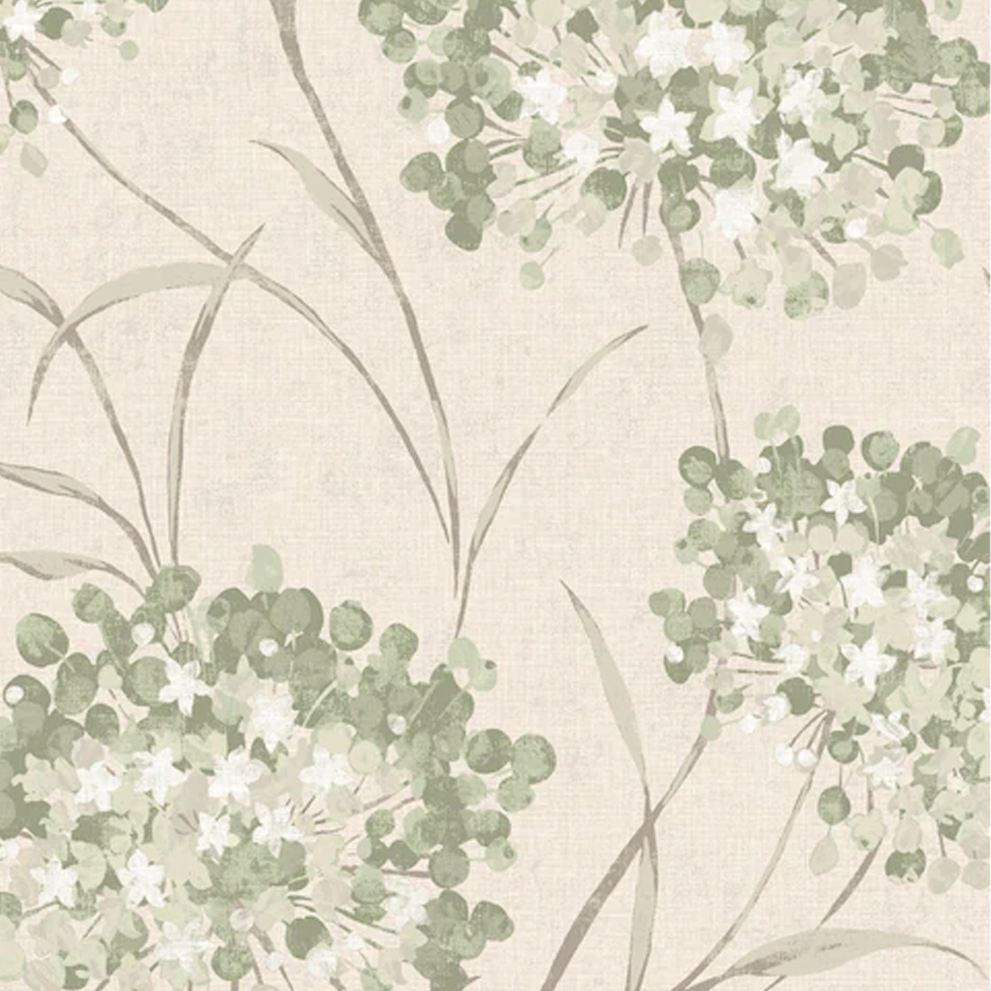 Тапет Жизел цвят жив плет, матов финиш